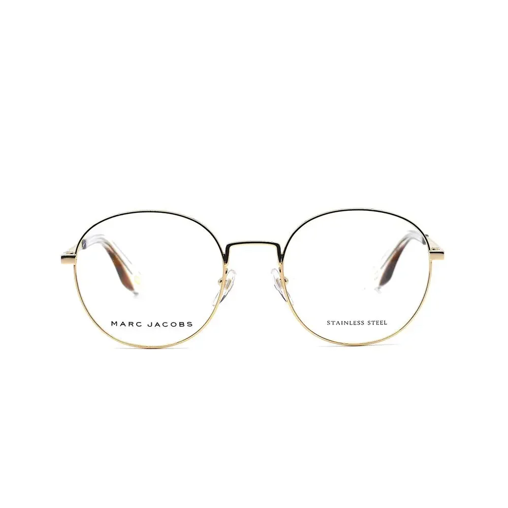 NEW MARC JACOBS MARC272 J5G GOLD AUTHENTIC EYEGLASSES FRAME
